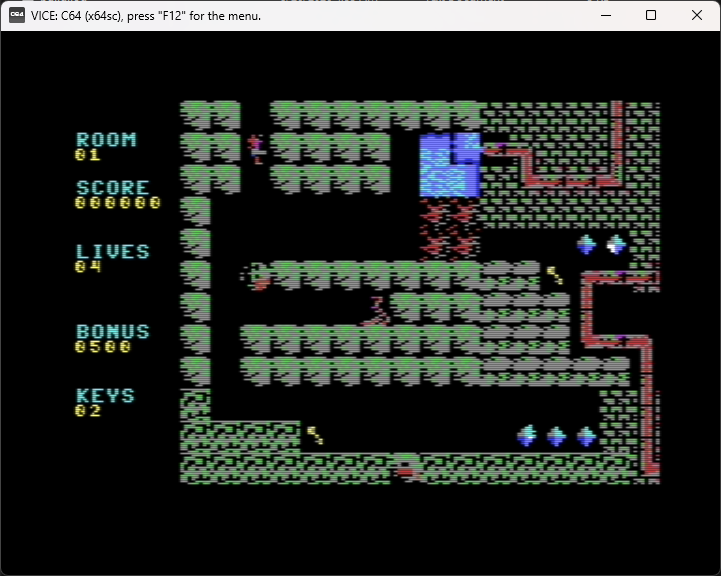 paganitzu c64 in-game