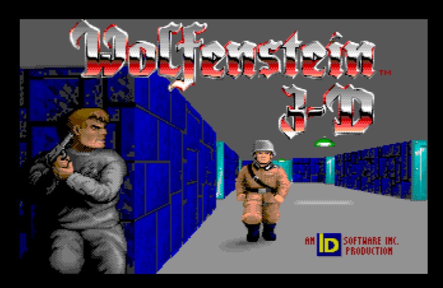 wolf3d genesis title screen